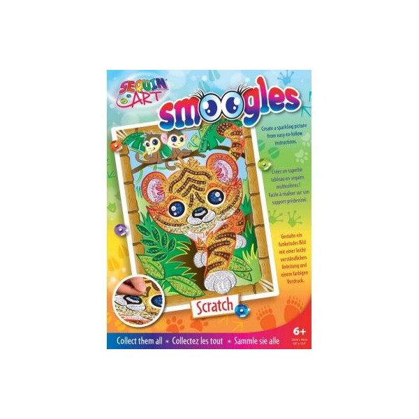 

Набор для творчества Sequin Art SMOOGLES Тигр (SA1815)