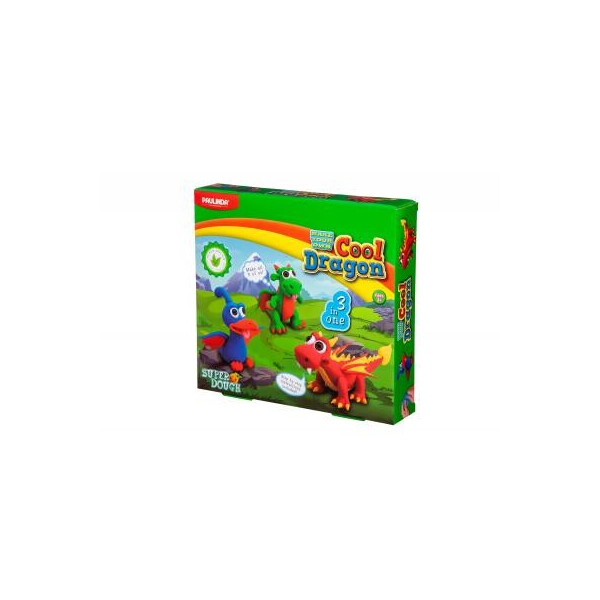 

Набор для творчества Paulinda Super Dough Cool Dragon Драконы 3 в 1 (PL-081554)