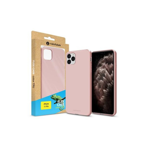 

Чехол для моб. телефона MakeFuture Flex Case (Soft-touch TPU) Apple iPhone 11 Pro Rose (MCF-AI11PRS)