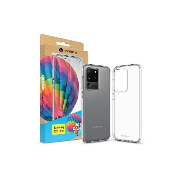 

Чехол для моб. телефона MakeFuture Samsung S20 Ultra Air (Clear TPU) (MCA-SS20U)