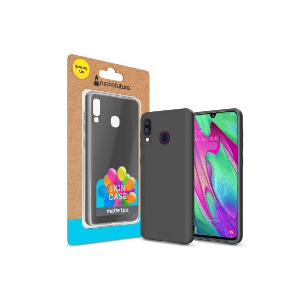 

Чехол для моб. телефона MakeFuture Skin Case Samsung A40 Black (MCSK-SA405BK)