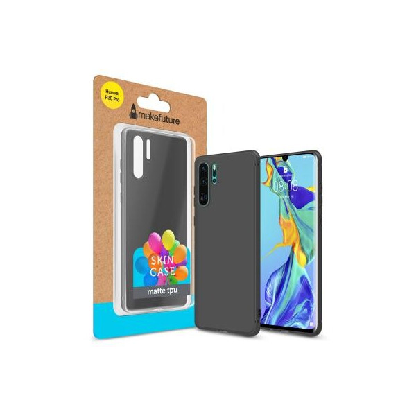 

Чехол для моб. телефона MakeFuture Skin Case Huawei P30 Pro Black (MCSK-HUP30PBK)