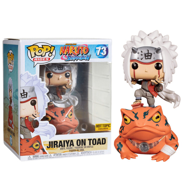 

Фигурка Funko Pop Фанко Поп Наруто Джирайя на лягушке Naruto Jiraiya Hot Topic Exclusive 15 см N J 73