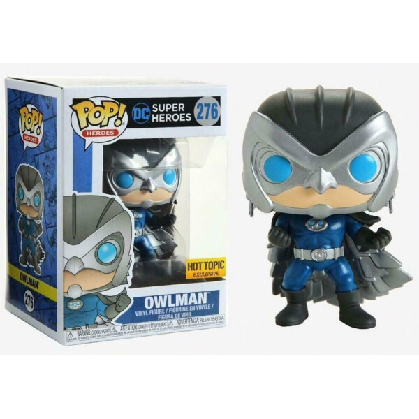 

Фигурка Funko Pop Фанко Поп ДС герои Человек-сова DC Heroes Owlman Hot Topic Exclusive 10 см DC O 276
