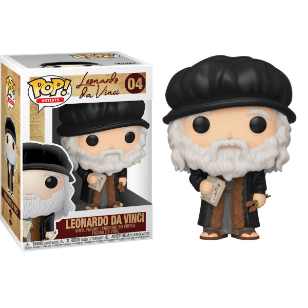 

Фигурка Funko Pop Фанко Поп Леонардо да Винчи Leonardo da Vinci 10 см Movie LDV 04