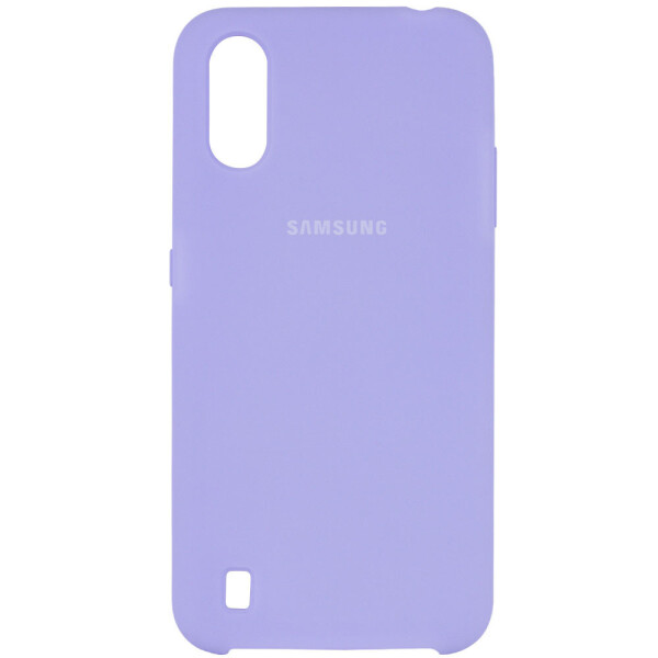 

Чехол Silicone Cover (AA) для Samsung Galaxy A01 Сиреневый / Dasheen (124807)