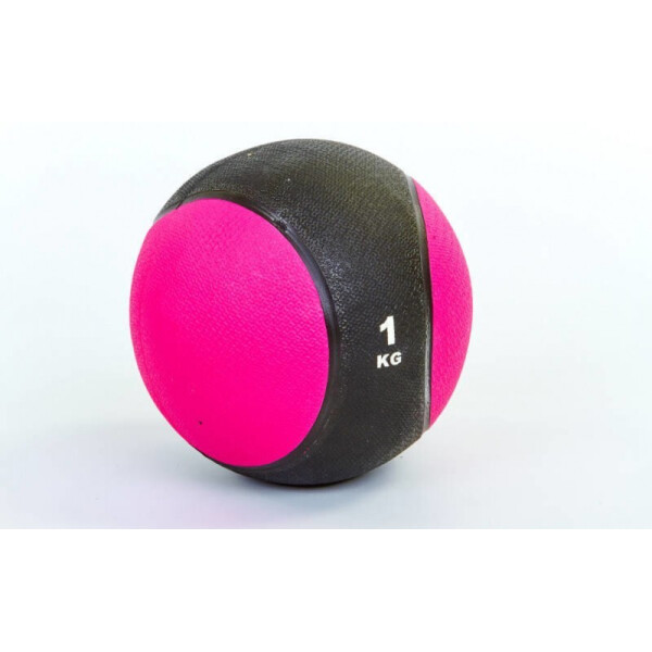 

Мяч медицинский медбол Record Medicine Ball C-2660-1 1кг Pink
