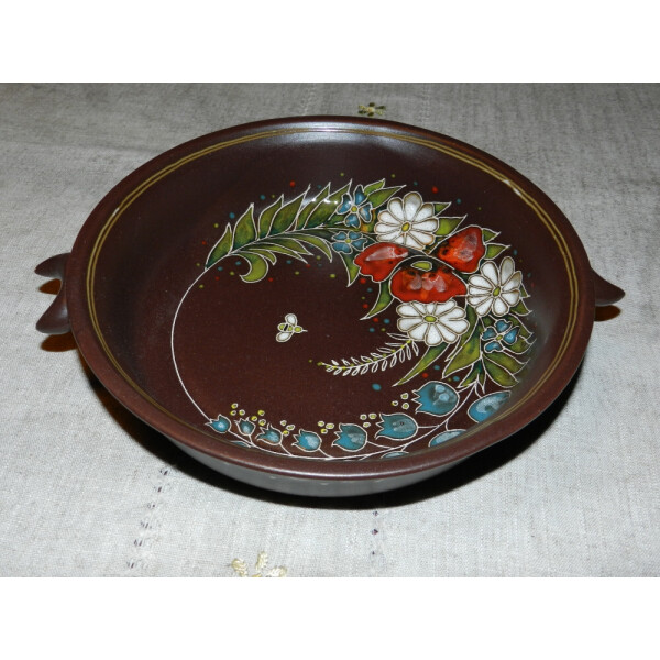 

Дека с крышкой и ручками 1,3 л "Кераміка Полянка"