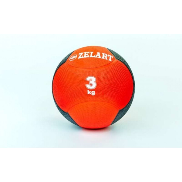 

Мяч медицинский медбол Zelart Medicine Ball FI-5121-3 3кг Orange