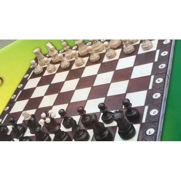 

Шахматы деревянные ручной работы 54*54 см