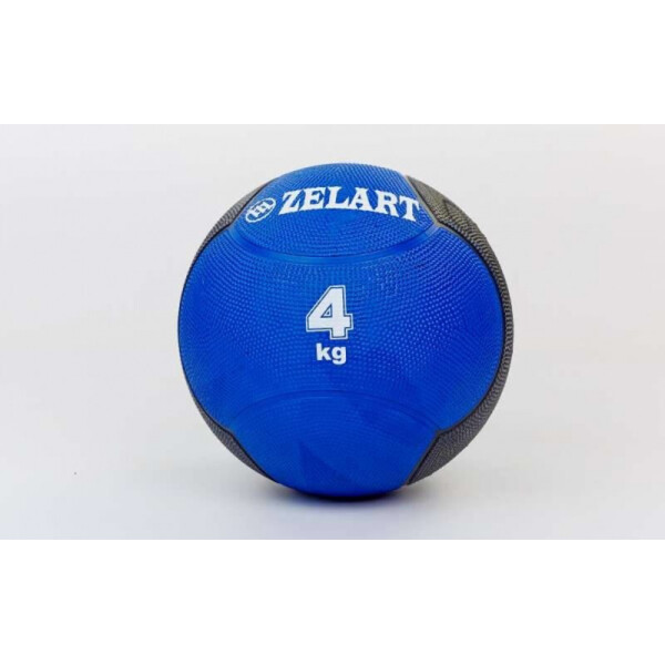 

Мяч медицинский медбол Zelart Medicine Ball FI-5121-4 4кг Blue