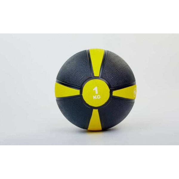 

Мяч медицинский медбол Zelart Medicine Ball FI-5122-1 1кг Yellow