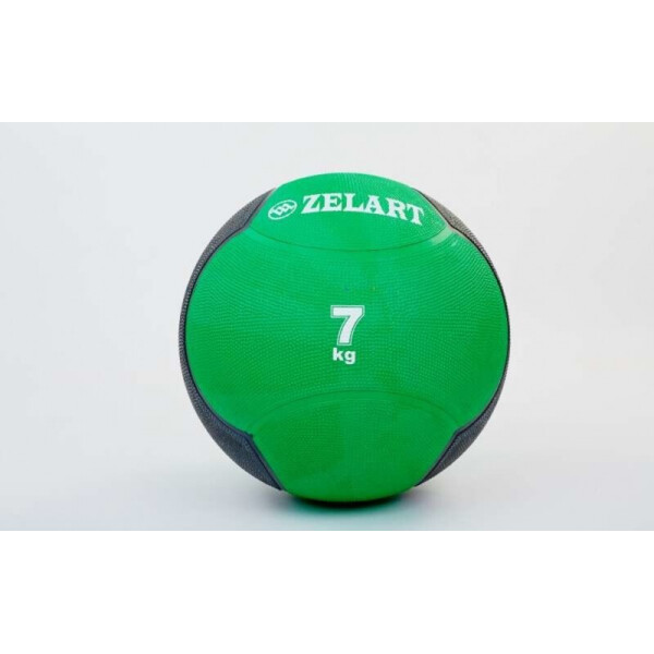 

Мяч медицинский медбол Zelart Medicine Ball FI-5121-7 7кг Green