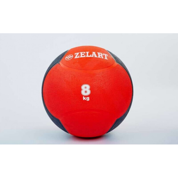 

Мяч медицинский медбол Zelart Medicine Ball FI-5121-8 8кг Red