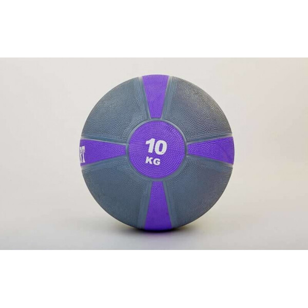 

Мяч медицинский медбол Zelart Medicine Ball FI-5122-10 10кг Violet