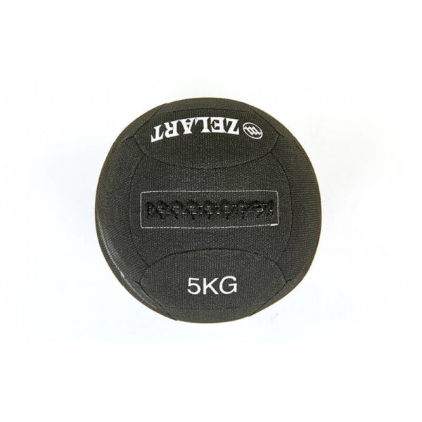 

Мяч для кроссфита набивной в кевларовой оболочке 5кг Zelart WALL BALL FI-7224-5 Black