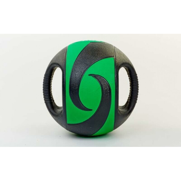 

Мяч медицинский медбол с двумя рукоятками Record Medicine Ball FI-5111-7 7кг Green