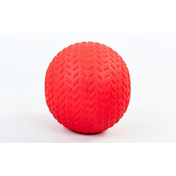 

Мяч набивной слэмбол для кроссфита рифленый Record SLAM BALL FI-5729-2 2кг Red