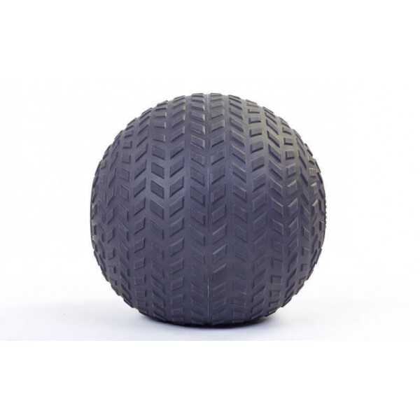 

Мяч набивной слэмбол для кроссфита рифленый Record SLAM BALL FI-5729-10 10кг Black