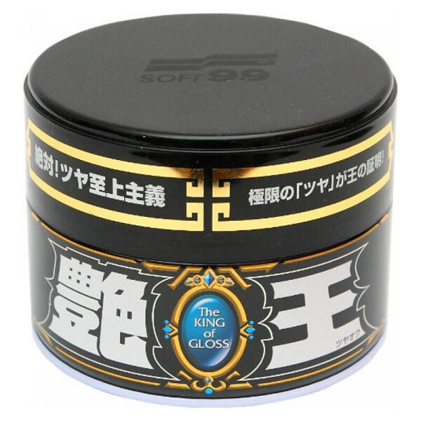 

Твердый воск Soft99 The King of Gloss for Black and Dark полироль "Король блеска" для тёмных автомобилей