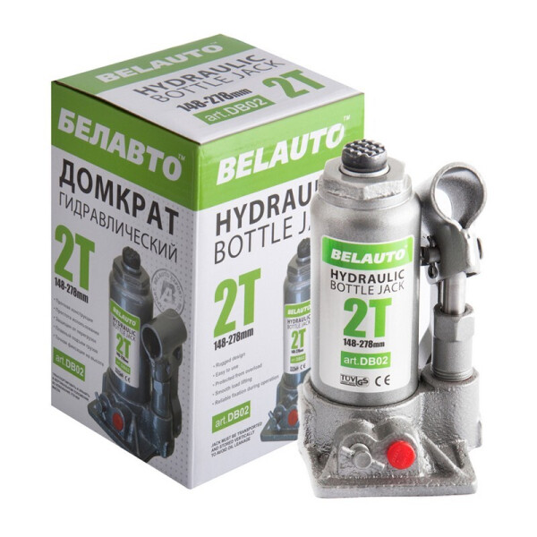 

Домкрат бутылочный BELAUTO DB02 2т 148-278мм