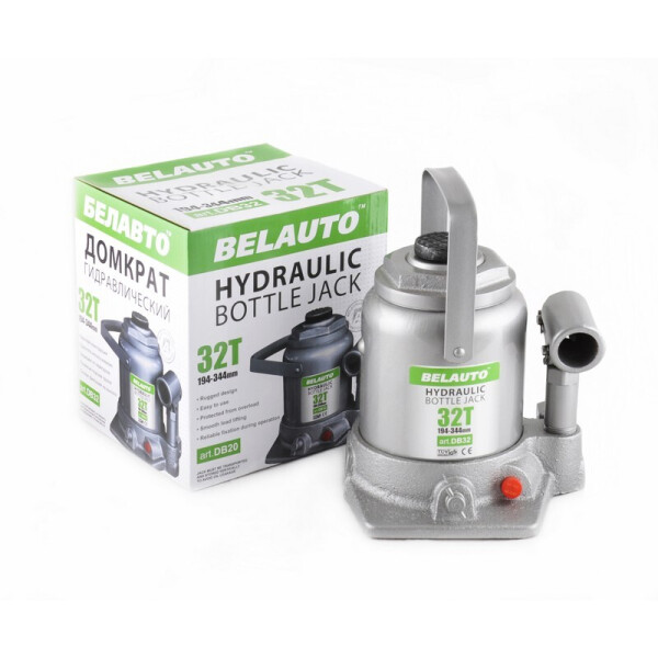 

Домкрат бутылочный BELAUTO DB32 32т 194-344мм