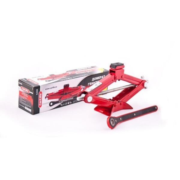 

Домкрат винтовой CARLIFE SJ226 1,5т 104-385мм с трещоткой