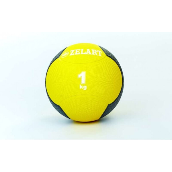 

Мяч медицинский медбол Zelart Medicine Ball FI-5121-1 1кг Yellow