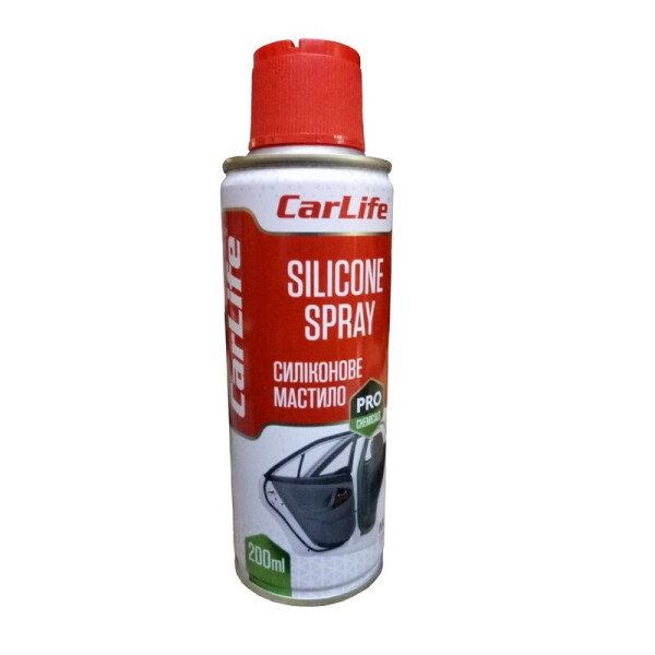 

Силиконовая смазка 200 мл CarLife SILICONE SPRAY (CF200)