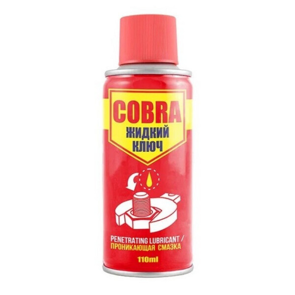 

Жидкий ключ (спрей) COBRA 110мл Nowax Проникающая смазка (NX11300)