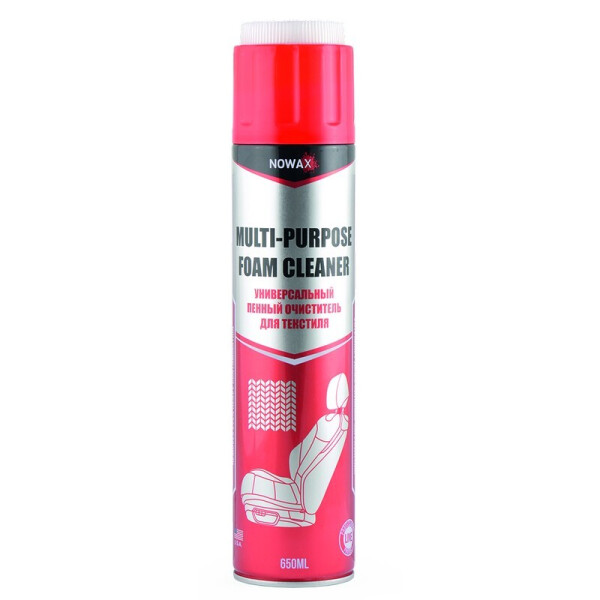 

Пенный очиститель текстиля 650 мл NOWAX Multi-Purpose Foam Cleaner (NX65000)