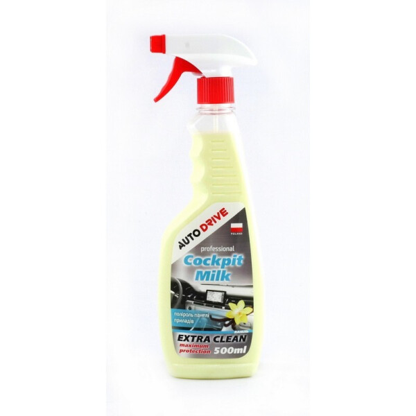 

Полироль панели приборов AUTO DRIVE AD0052 Cocpit Milk Ваниль 500мл