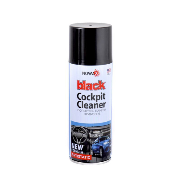 

Полироль панели приборов NOWAX 200 мл Black Cockpit Cleaner Apple (NX00208)