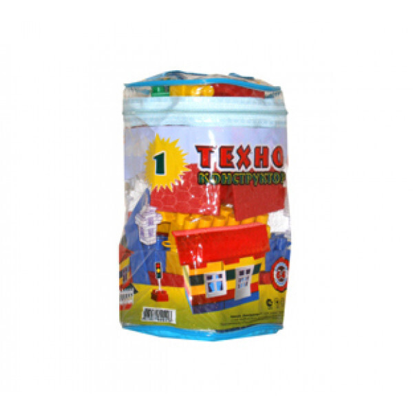 

Конструктор ТМ Технок «1» 64 деталей, в пакете 15х15х23 см 0496