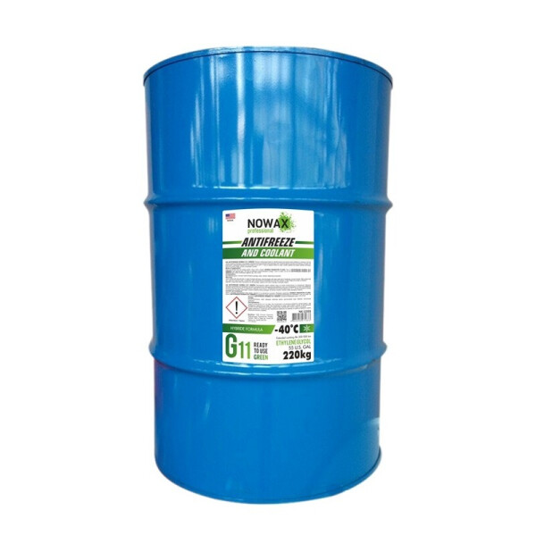 

Антифриз NOWAX G11 концентрат зеленый 220 кг (NX12210)