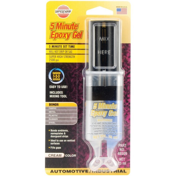 

Эпоксидный клей универсальный Versachem 5 Minute Epoxy Gel 25 мл (46509)