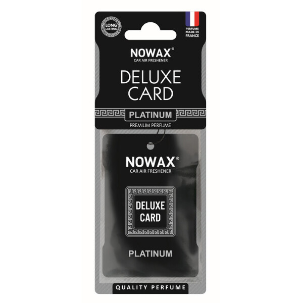 

Ароматизатор целлюлозный 6 г Nowax серія Delux Card Platinum (NX07735)