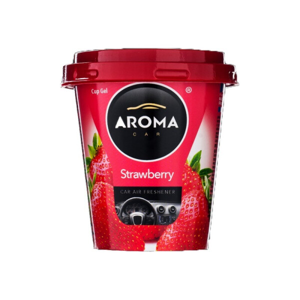 

Ароматизатор Aroma Car Cup Gel Strawberry Клубника