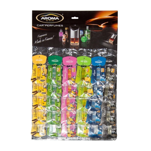 

Планшет ароматизоторов Aroma Car Drop Control микс (25 шт)