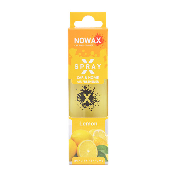 

Ароматизатор Lemon 50мл с распылителем NOWAX X Spray (NX07601)