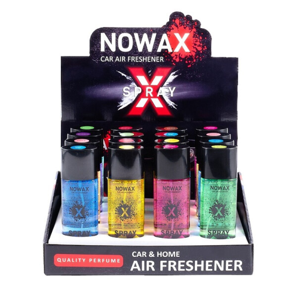 

Набор ароматизаторов MIX №1 спрей 16 шт 50 мл Nowax X Spray (NX07771)