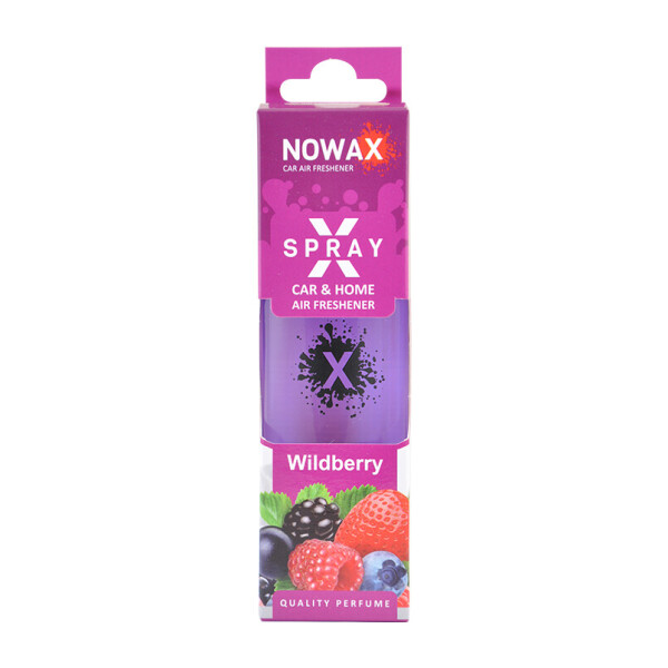 

Ароматизатор Wildberry 50мл с распылителем NOWAX X Spray (NX07604)