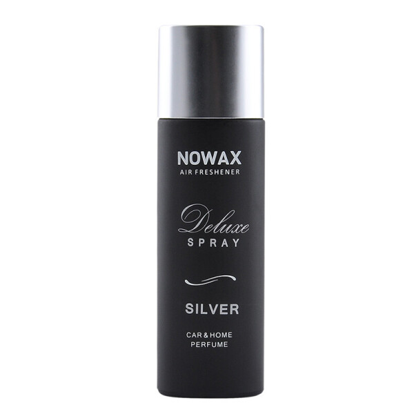 

Ароматизатор для авто и дома аэрозоль 50 мл Nowax Deluxe Spray Silver (NX07749)