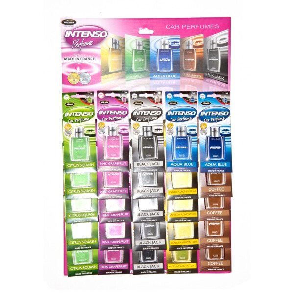 

Планшет ароматизаторов Aroma Car Intenso Perfume микс (25 шт)