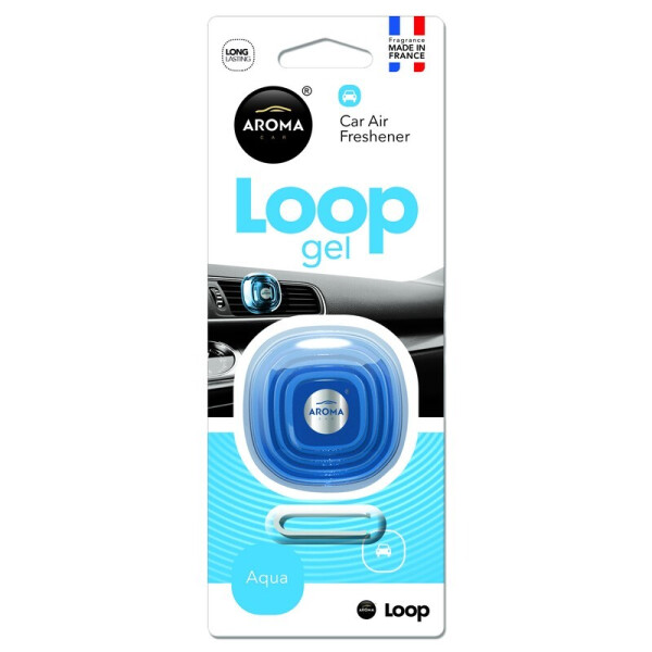 

Ароматизатор Aroma Car Loop Gel Aqua Аква