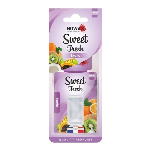 

Ароматизатор мембранный 5 мл Nowax Sweet Fresh Exotic (NX07724)