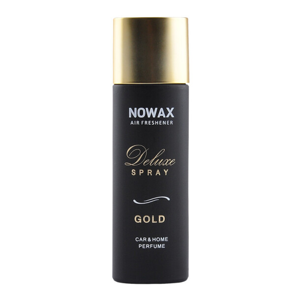 

Ароматизатор для авто и дома аэрозоль 50 мл Nowax Deluxe Spray Gold (NX07748)