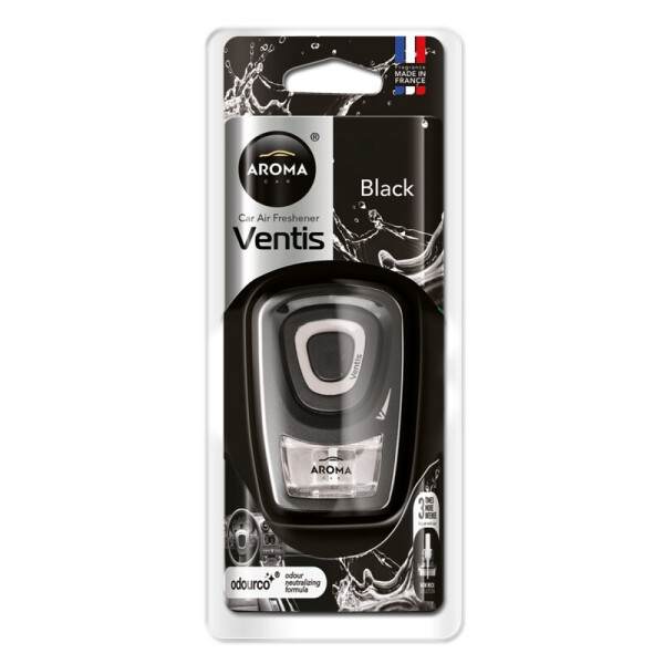 

Ароматизатор Aroma Car Ventis BLACK Блэк