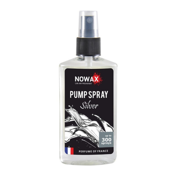 

Ароматизатор Nowax Pump Spray 75 мл Silver (NX07522)