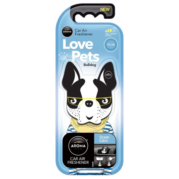 

Ароматизатор Aroma Car Polimers Dog Ocean Calm Океанский бриз